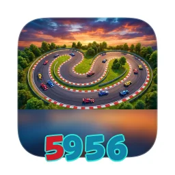 5956